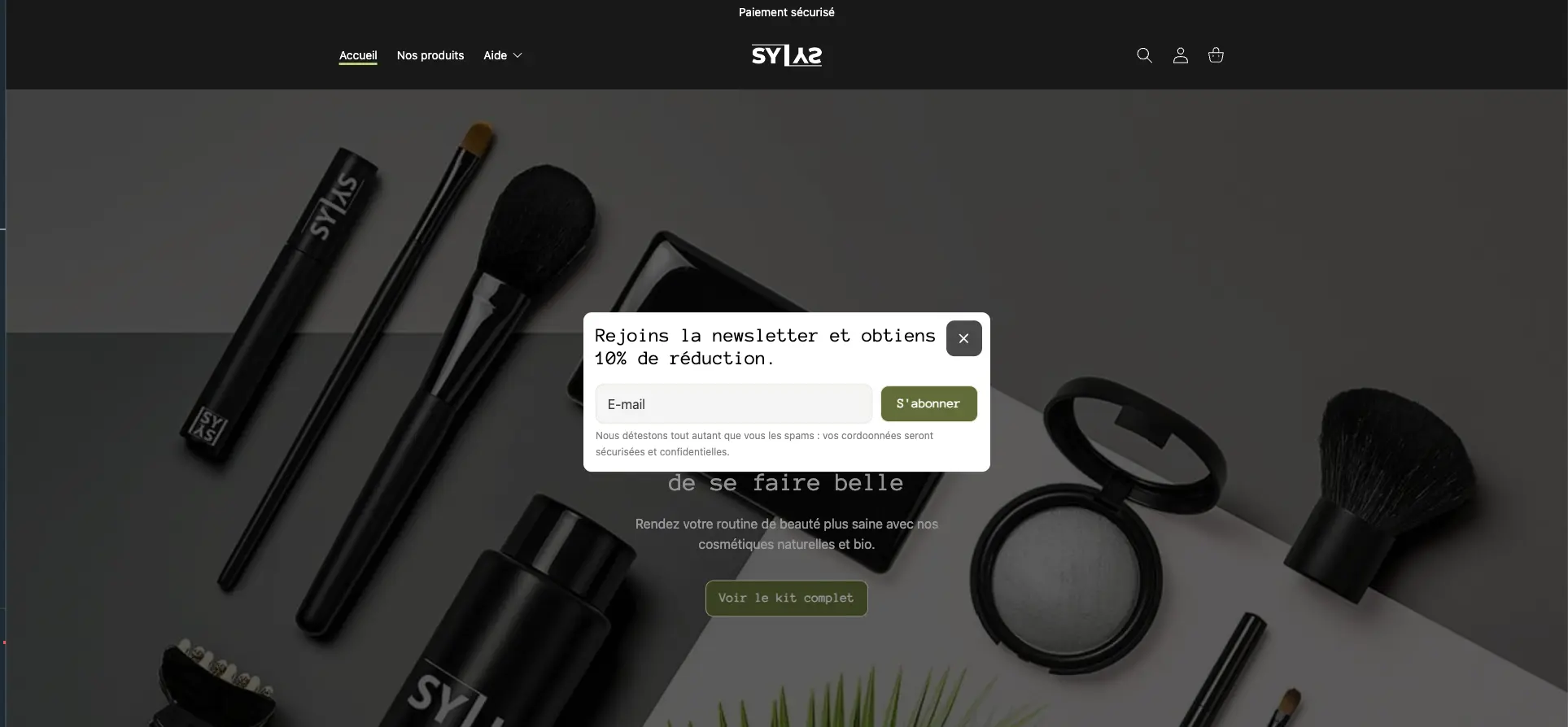 Newsletter Pop-up